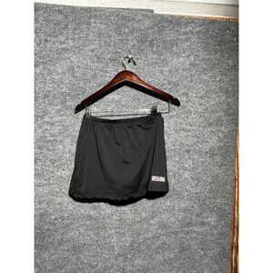 Lotto Skirt Womens Small Black Athletic Tennis Sport Pull On Elastic Waist HI350